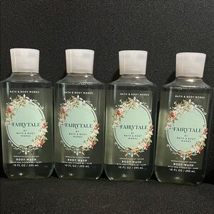 Bath And Body Works FAIRYTALE Body Wash x4